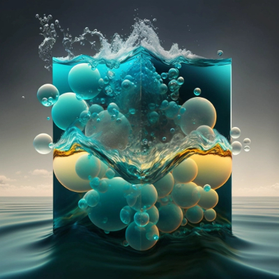 Green hydrogen produced by splitting seawater