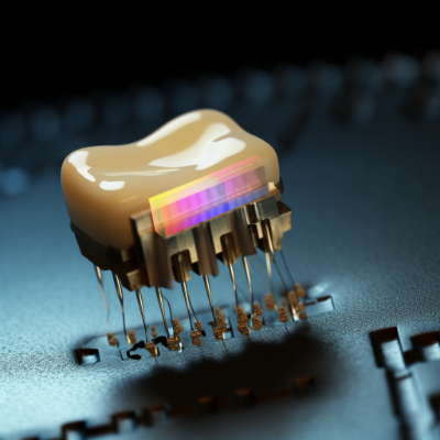 Bite-Size Wearable Technology: Tooth-Mounted Sensor Uses Tiny Chip to Read Saliva