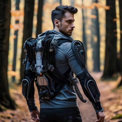 Boost Your Outdoor Adventure with the Packable AI Exoskeleton