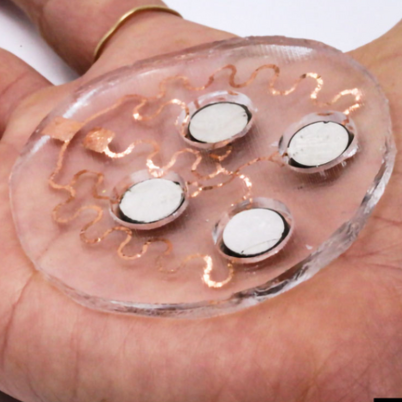 Wearable ultrasound skin patch lets drugs bypass stomach