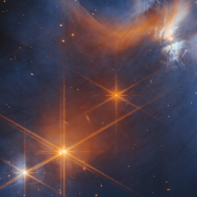 James Webb Space Telescope discovers organic molecules around newborn star