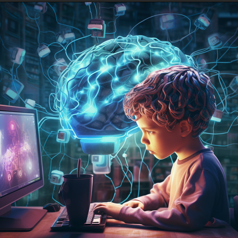Children’s brains shaped by their time on tech devices