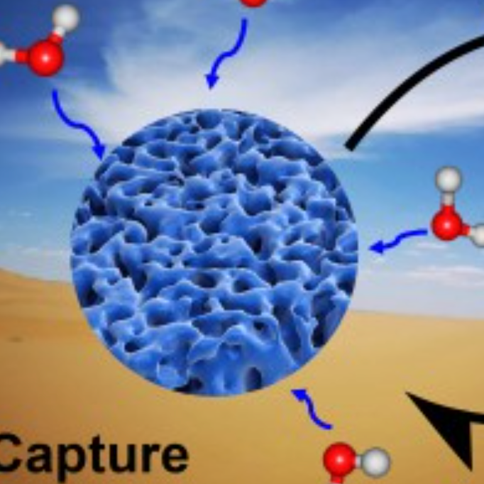 Solar-powered atmospheric water harvesting