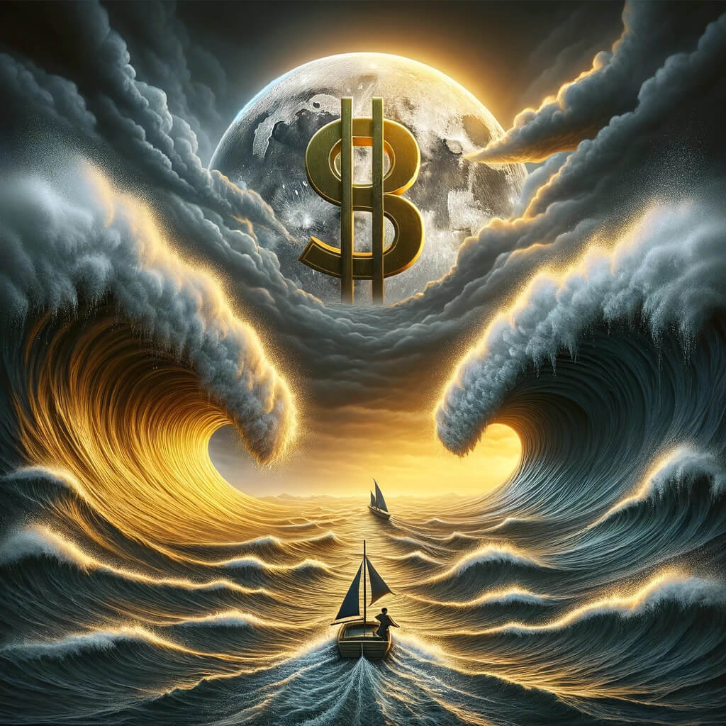 Dollar Dynamics Stirring Bitcoin Markets Amidst Bullish and Bearish Projections