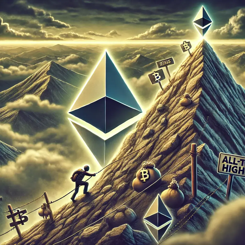Ethereum Facing High Odds Against Reaching All-Time High in 2024