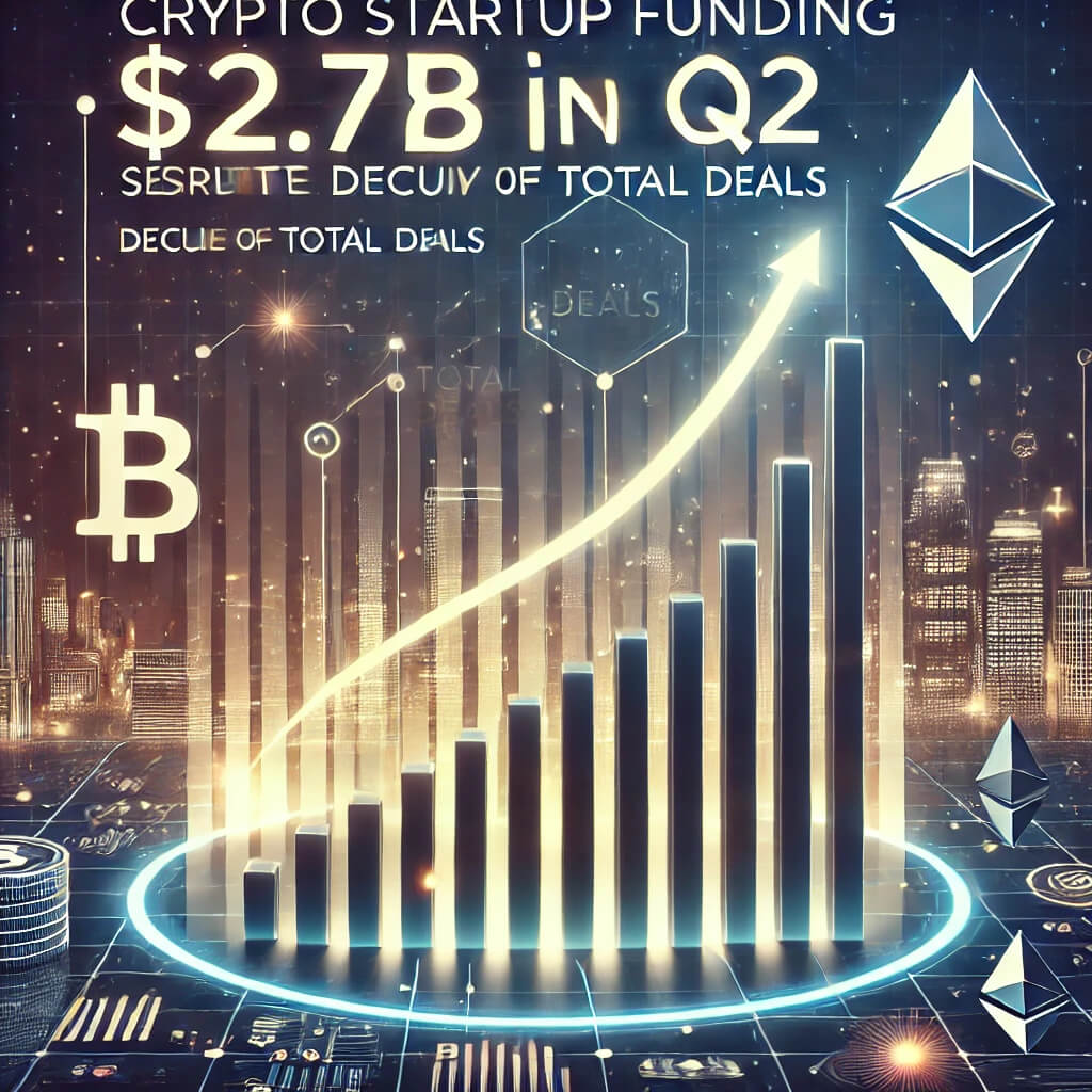 Crypto Startup Funding Growing to $2.7B in Q2 Despite Decline in Total Deals