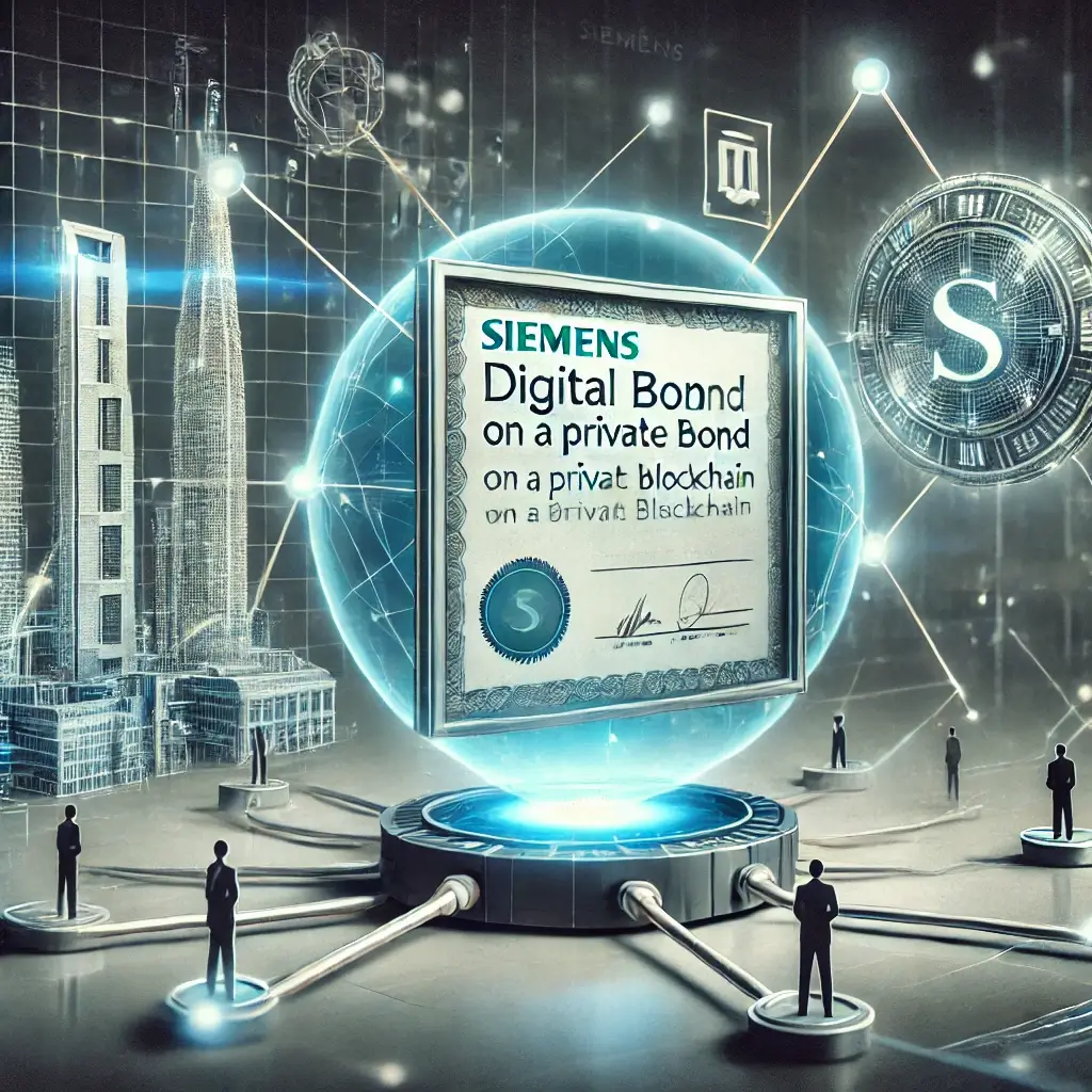 Siemens Launches $330M Digital Bond on Private Blockchain with German Banking Giants
