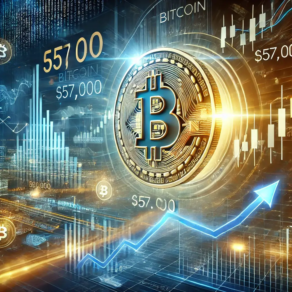 Bitcoin Tests $57,000 Amid Predictions of a Final Pullback Before Rally