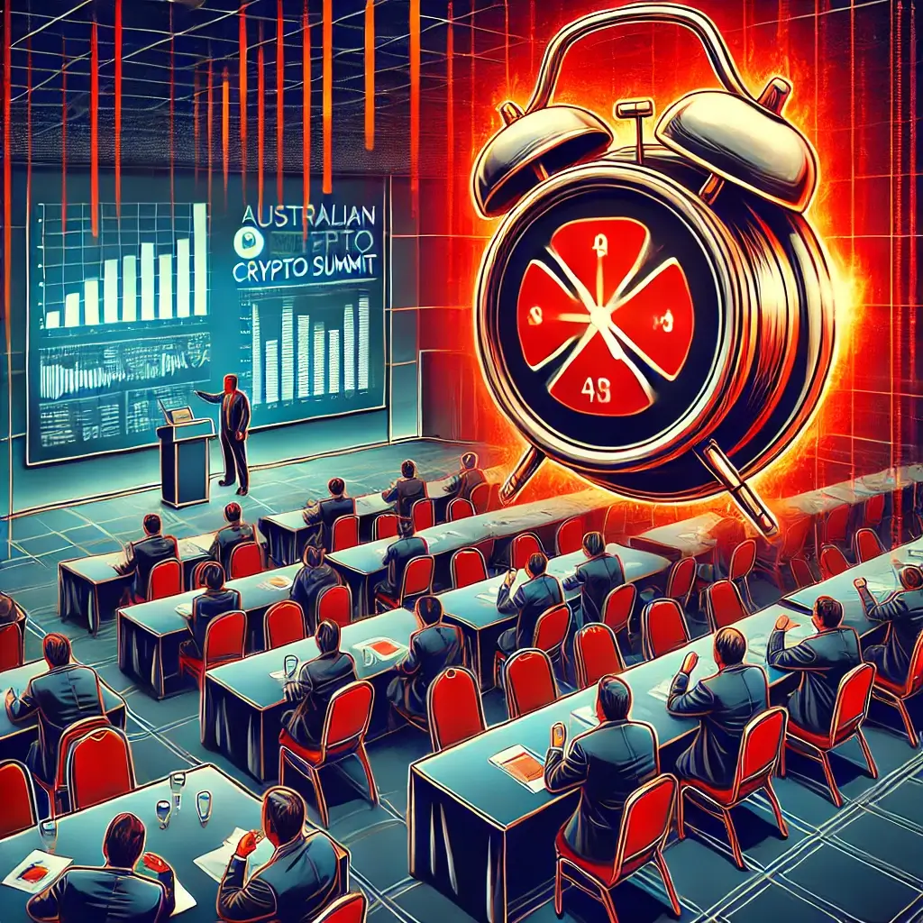 Fire Alarm Interrupts Australian Crypto Summit, Raising Industry Concerns
