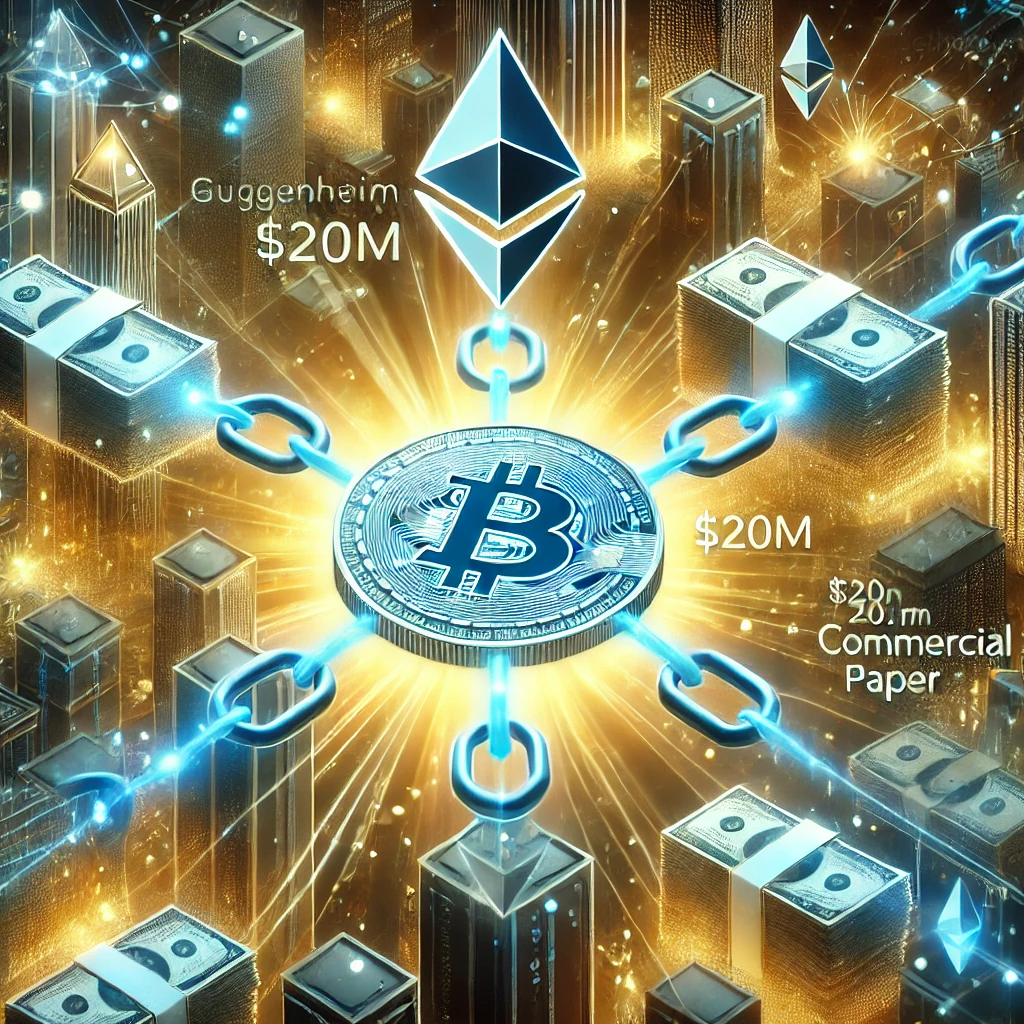 Guggenheim Tokenizes $20M of Commercial Paper on Ethereum