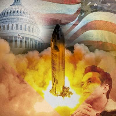 Starship's reentry sonic boom in a political storm