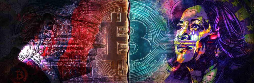 Elecciones de EE. UU. 2024: La división cripto entre Trump y Harris