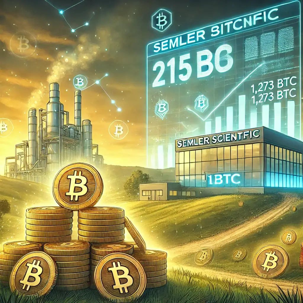 Semler Scientific Adding 215 Bitcoin to Holdings, Reaching 1,273 BTC