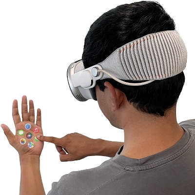 New VR/AR interface uses AI to turn your skin into a touch-sensitive controller