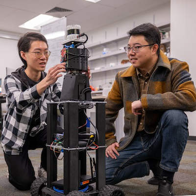 Robot vision via radio waves