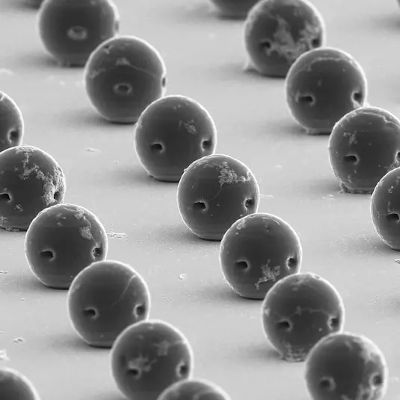 Bioresorbable acoustic microrobots for precision drug delivery