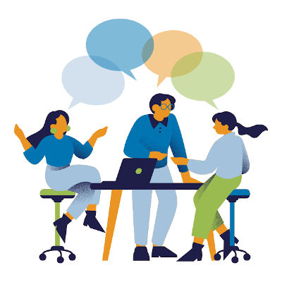 How to organize people to generate good ideas?