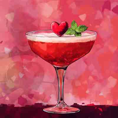 AI-generated cocktails, Valentine's edition