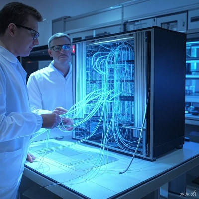 Scientists make small quantum computers work together as one