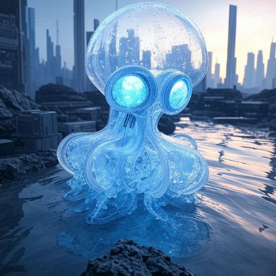 Liquid robot mimics living cells