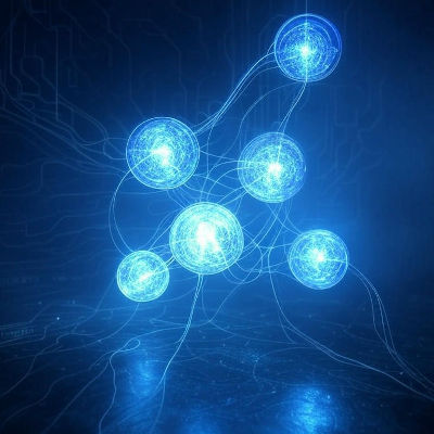 Quantum measurements link distant particles