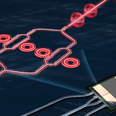 Optical chip boosts AI efficiency