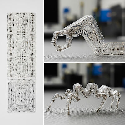 New programmable folding sheet for robots