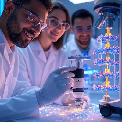 Researchers turn protein into quantum bit