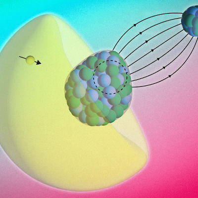 New method explores atom nuclei with electrons
