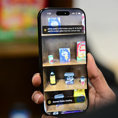 New smartphone tool uses artificial intelligence to help the visually impaired find objects