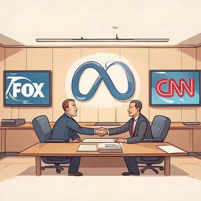 Meta Boosts AI Chatbot with News Deals from CNN, Fox, and Other Major Publishers