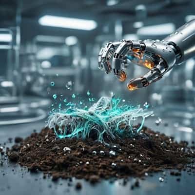 Record-Breaking Efficiency: Scientists Create Biodegradable Chip for Truly Sustainable AI