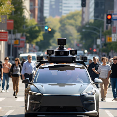 New AI system predicts pedestrian behavior for safer self-driving cars