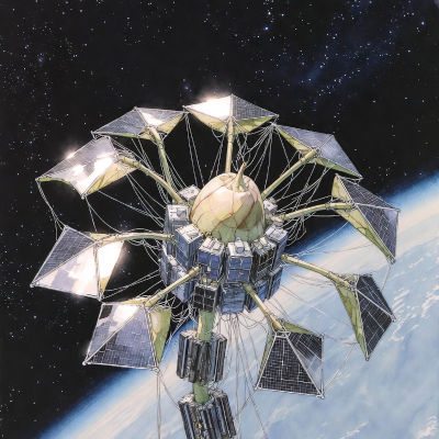 New design for orbital data centers