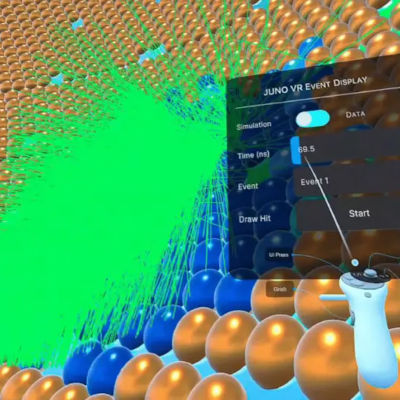New VR system enhances neutrino research