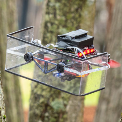 Bats inspire ultrasound navigation system for small aerial robots