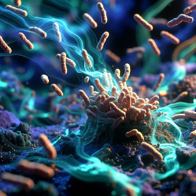 Artificial intelligence reveals hidden patterns in bacterial self-organization