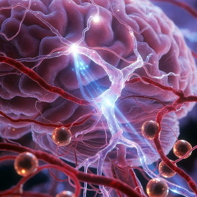 Blood-catalyzed polymer enables wireless optical control of brain activity
