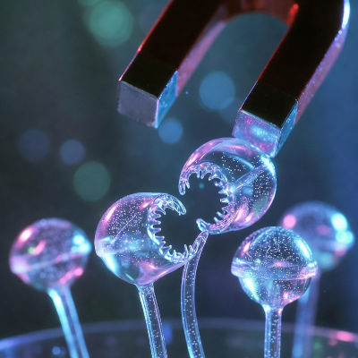 Engineers develop soft magnetic gel for microscopic robots