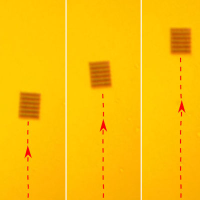 Lasers steer tiny objects in three dimensions for potential fast space travel