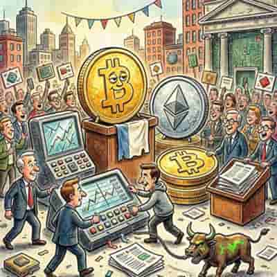 Global Cryptocurrency Markets Tumble as Bitcoin Falls Below $77,000