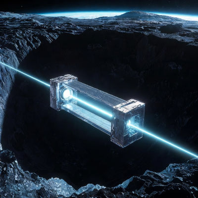 Physicists propose ultrastable laser inside moon's shadowed craters