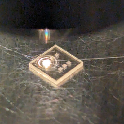Researchers achieve first interaction between single phonon and single atomic spin